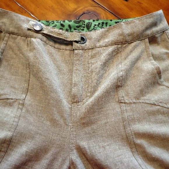 NWT ISIS DO-BE CAPRI Shiitake 4 Adjustable Waist - Picture 2 of 9